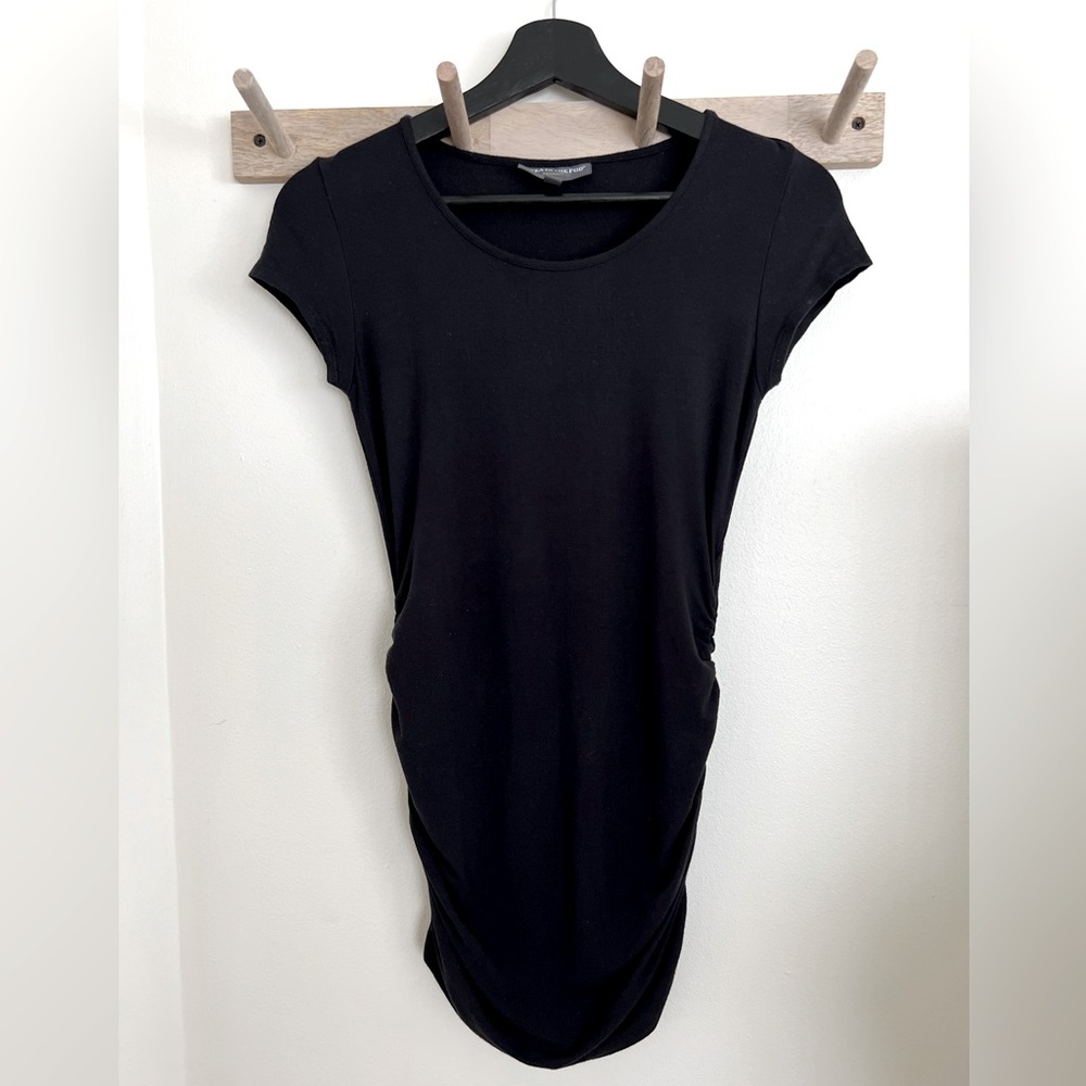 A Pea in the Pod Stretchy Black Maternity Shirt Size XS